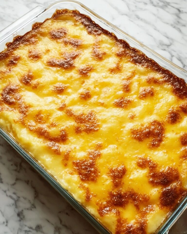 Sweet and Savory Pineapple Casserole with Cheddar and Ritz Crackers Recipe