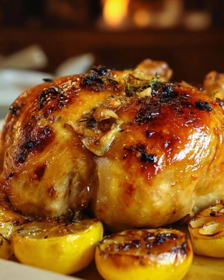 Honey Lemon Roast Chicken Recipe