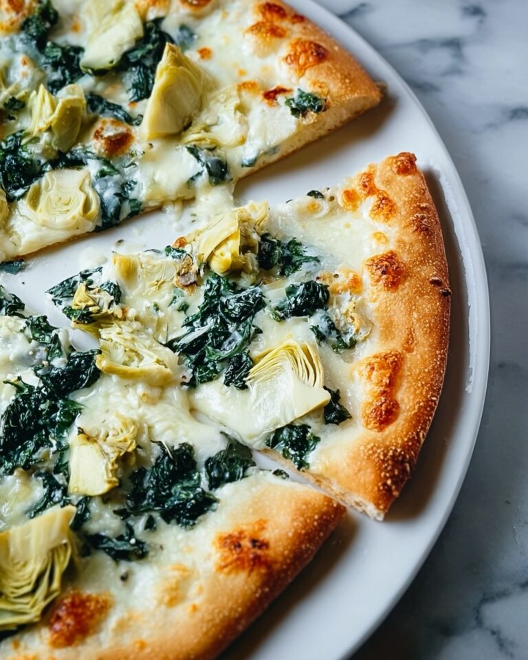 Spinach Artichoke Pizza Recipe