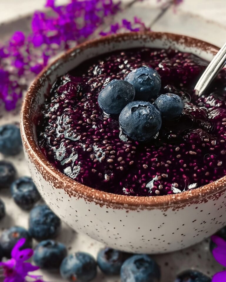 Homemade Blueberry Chia Seed Jam Recipe