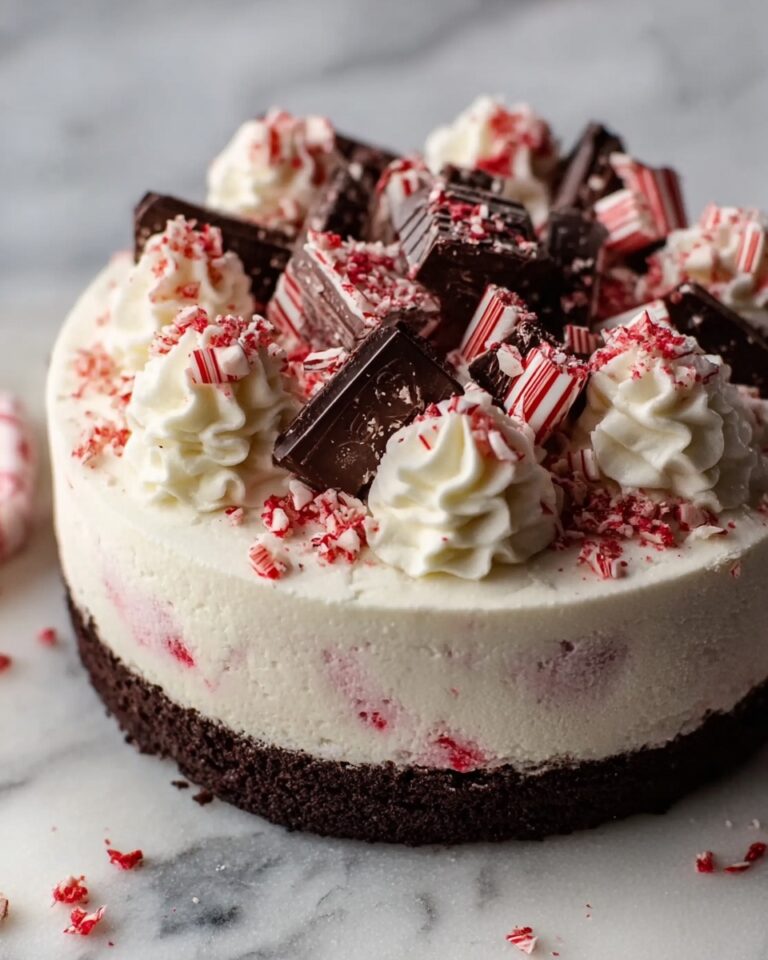 Peppermint Ice Cream Cake Recipe