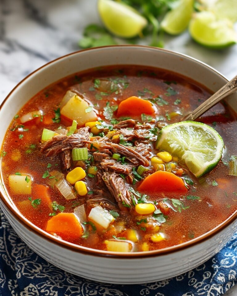 Caldo de Res (Mexican Beef Vegetable Soup) Recipe