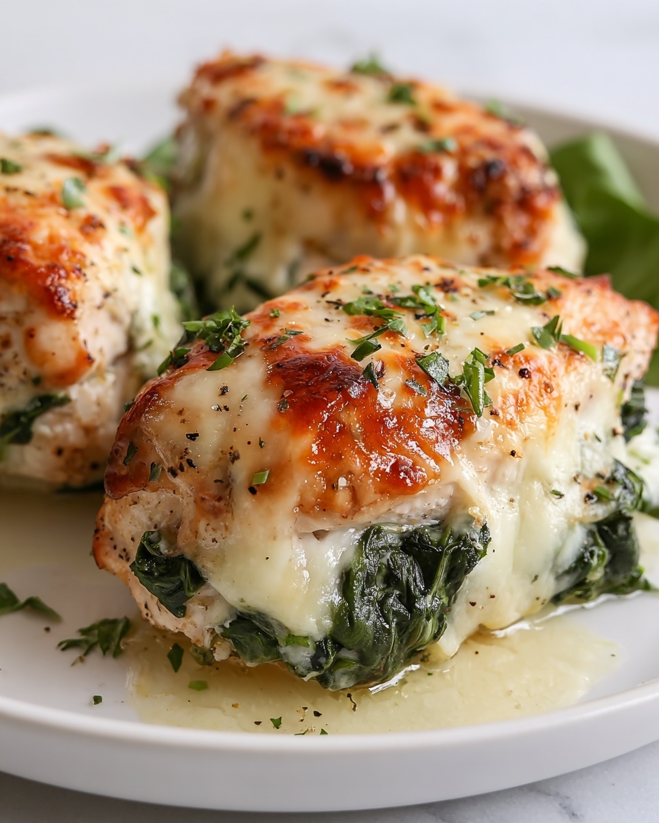 Creamy Chicken and Spinach Casserole Recipe - Recipe Image