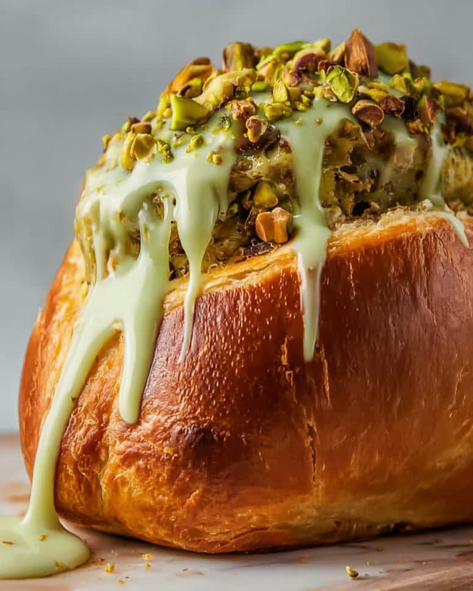 Pistachio Filled Croissants Recipe - Recipe Image