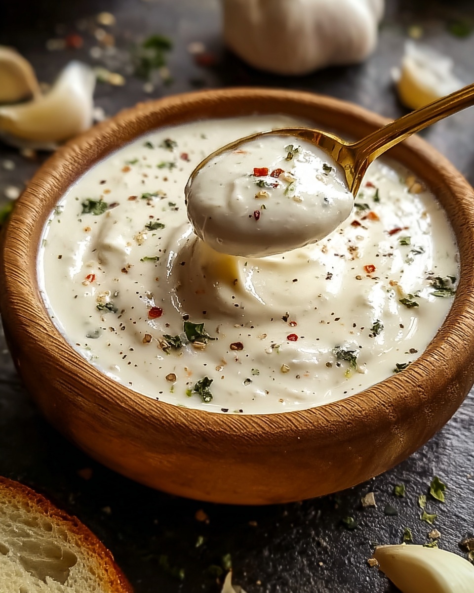 Irresistible Garlic Sauce for Pizza Recipe - Recipe Image