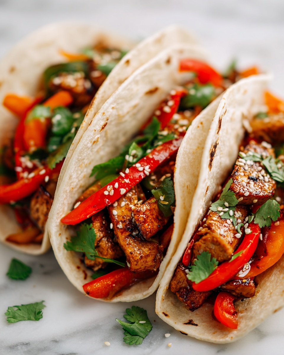 Smash Banh Mi Tacos Recipe - Recipe Image