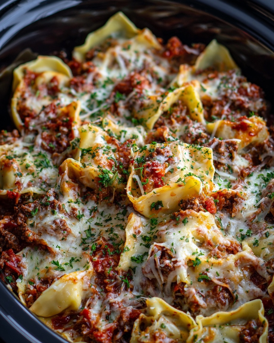 Crockpot Ravioli Lasagna Recipe - Recipe Image