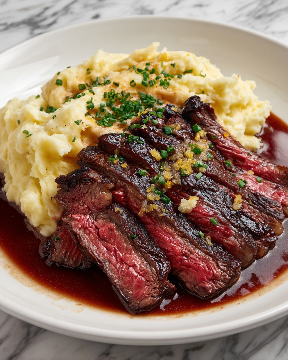 Perfectly Seared Chateaubriand with Béarnaise Sauce Recipe - Recipe Image