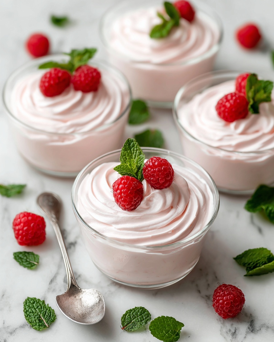 Raspberry Mousse Recipe - Recipe Image
