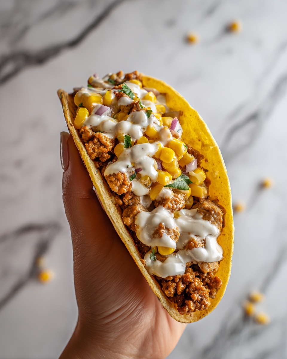 Grilled Steak Elote Tacos Recipe - Recipe Image