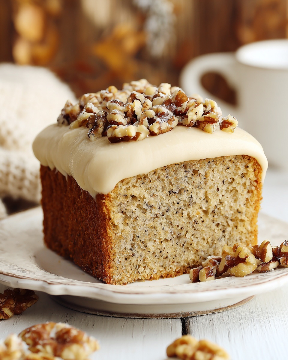 Hummingbird Bread with Cinnamon Cream Cheese Frosting Recipe - Recipe Image
