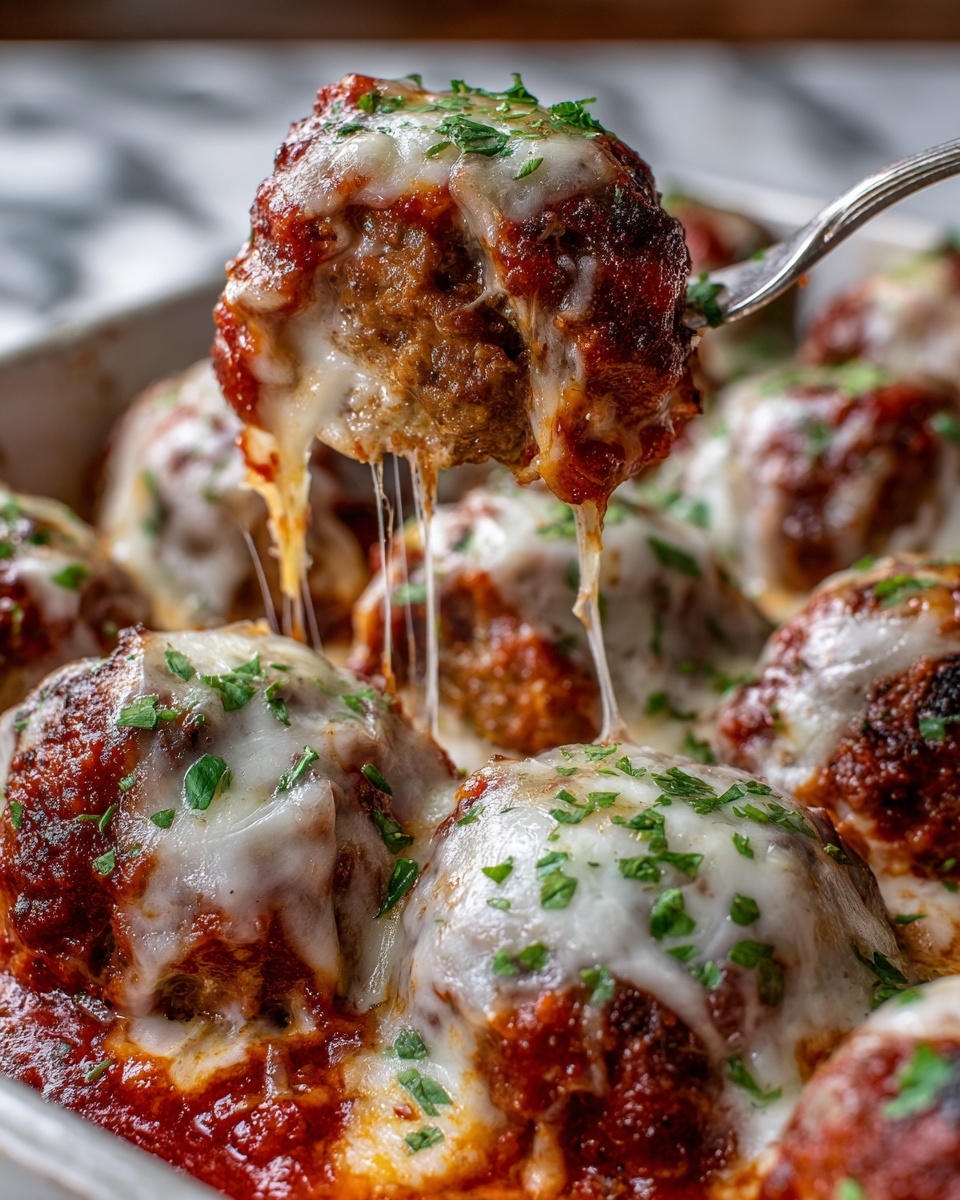 Meatball Parmesan Recipe - Recipe Image
