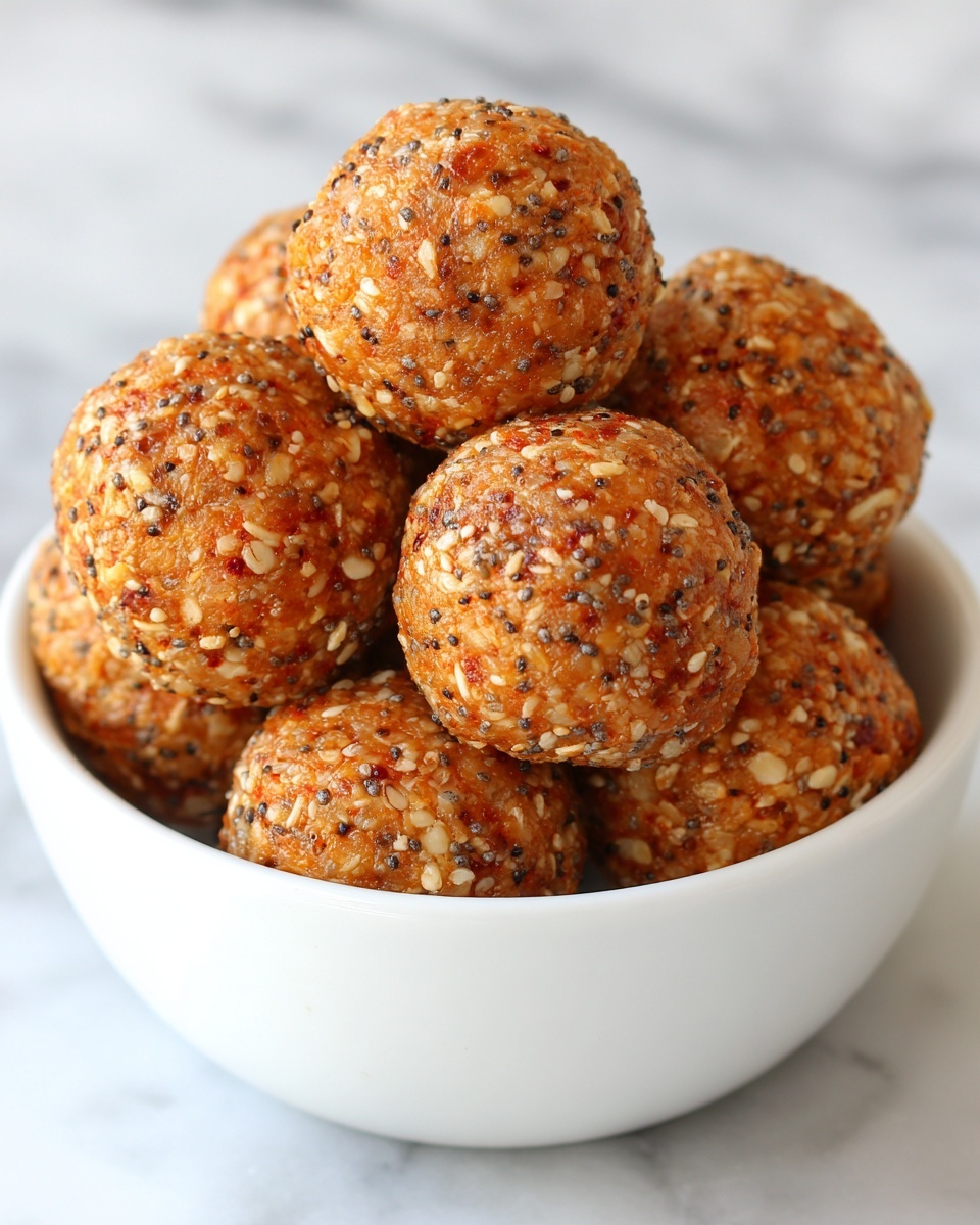 No-Bake Healthy Pumpkin Pie Energy Balls Recipe - Recipe Image