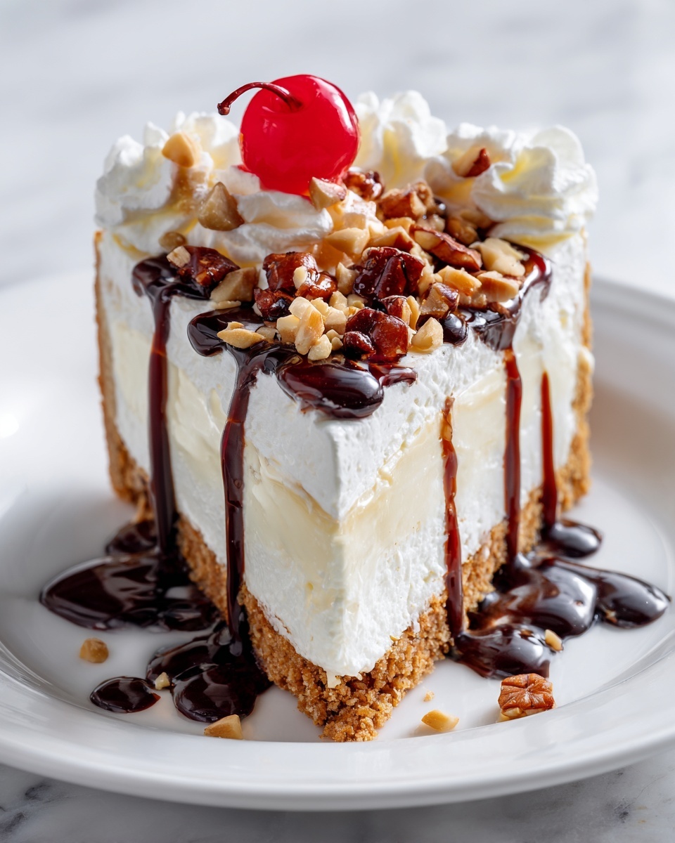 Banana Split Pie Recipe - Recipe Image