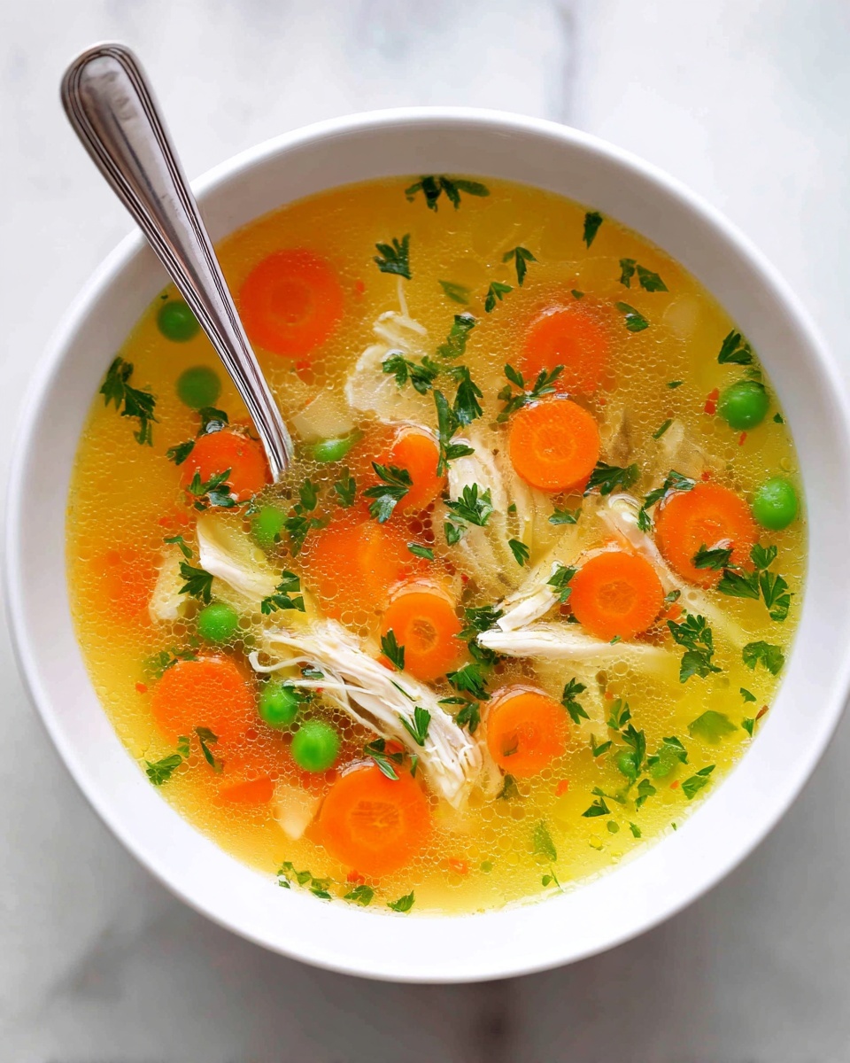 Anti-Inflammatory Turmeric Chicken Soup Recipe - Recipe Image