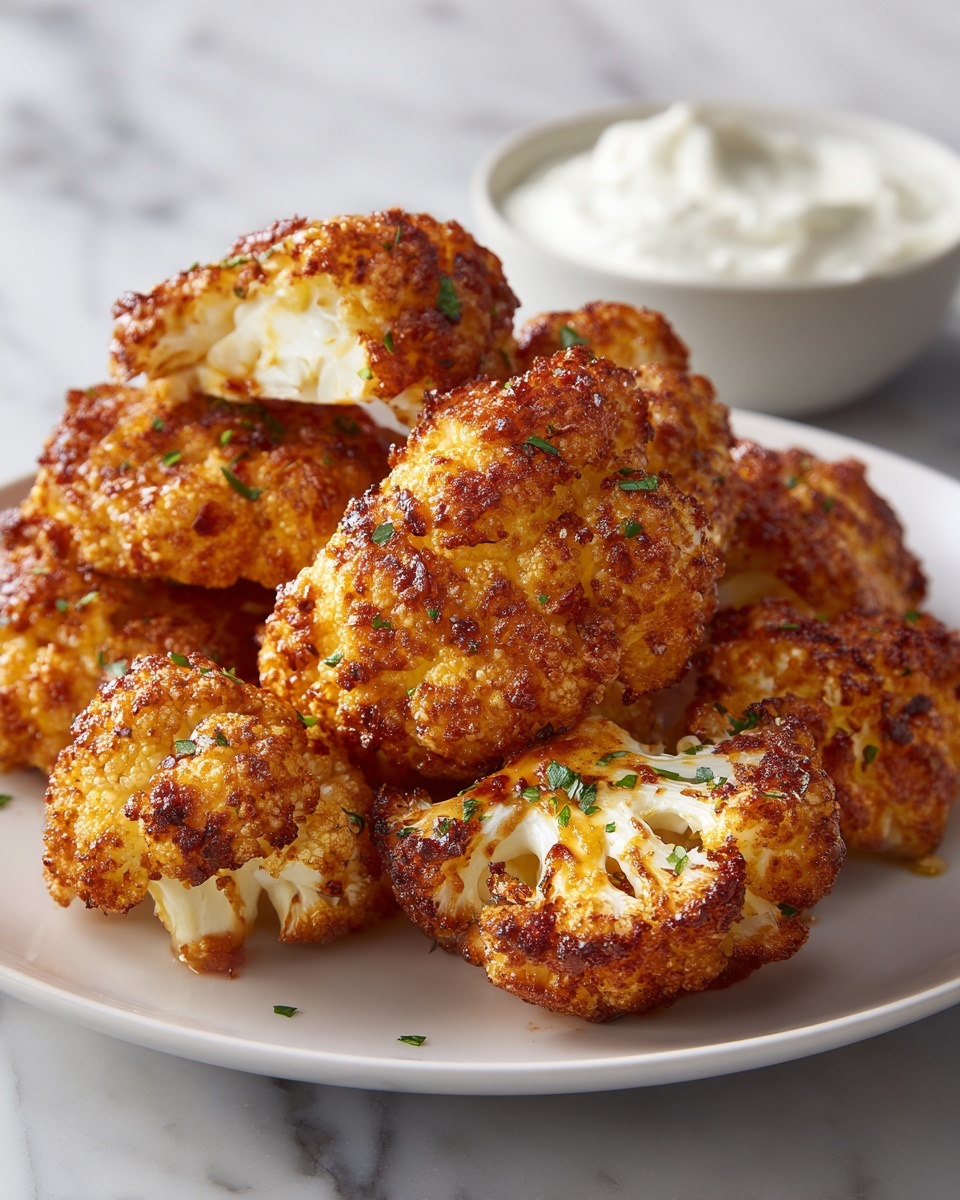 Buffalo Cauliflower Bites Recipe - Recipe Image