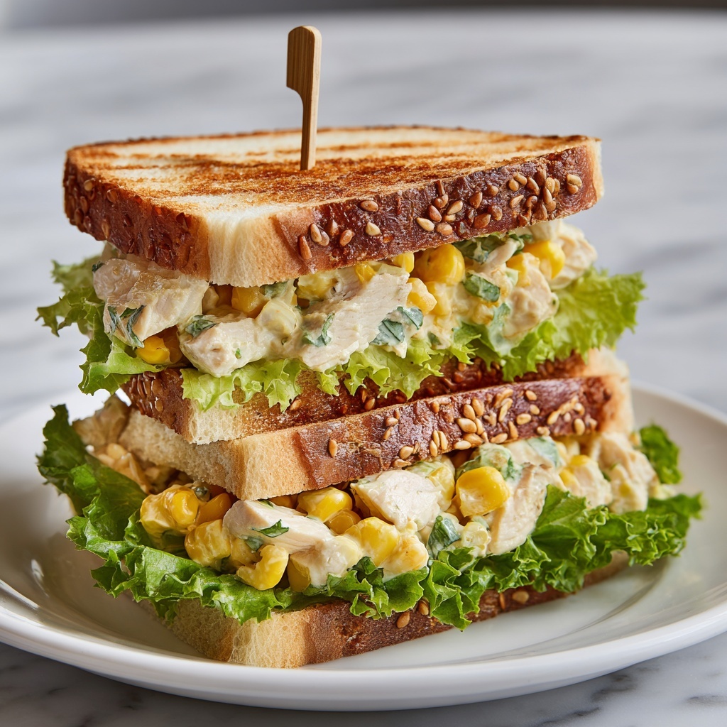 Classic Chicken Salad Sandwiches Recipe - Recipe Image