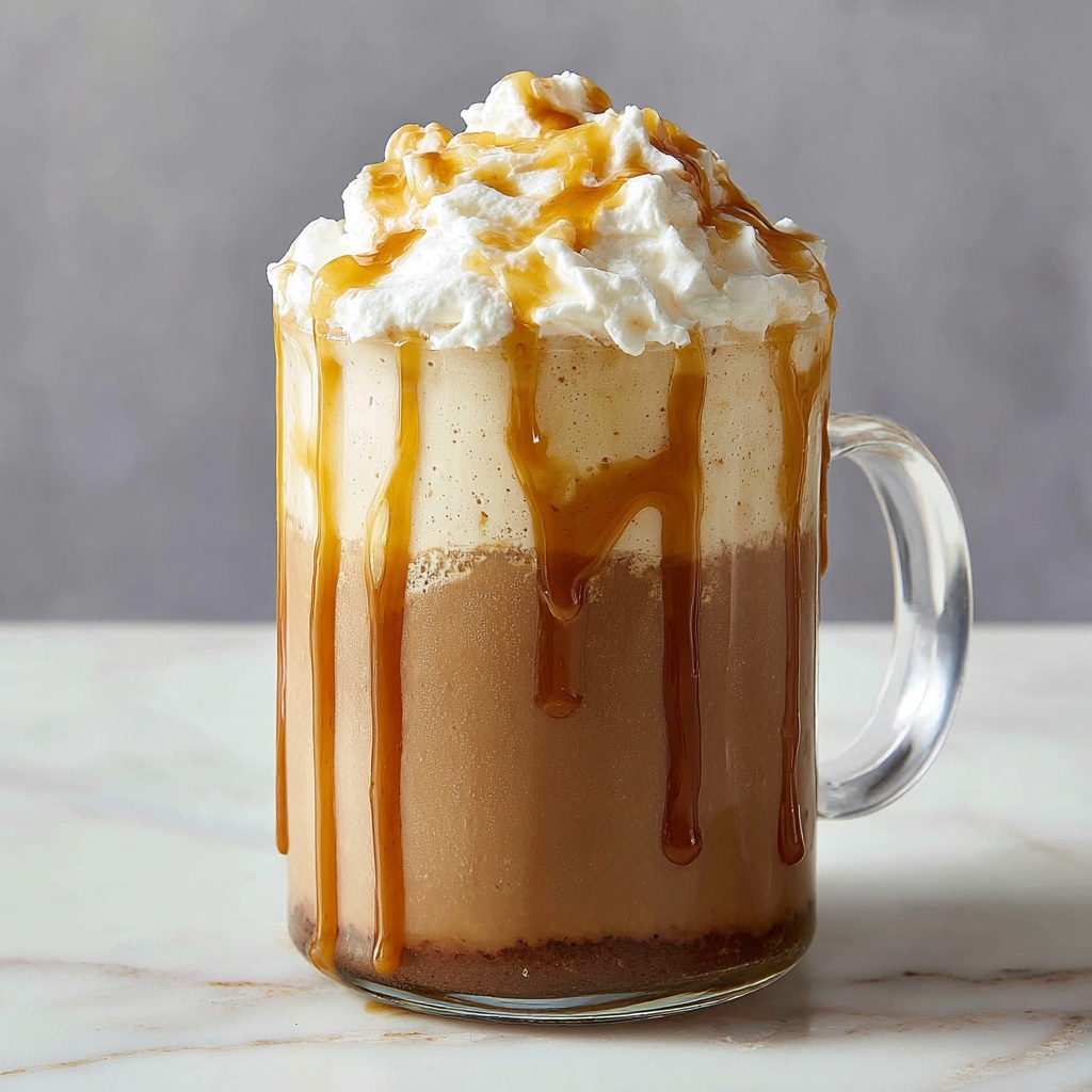Caramel Hazelnut Iced Coffee Recipe - Recipe Image