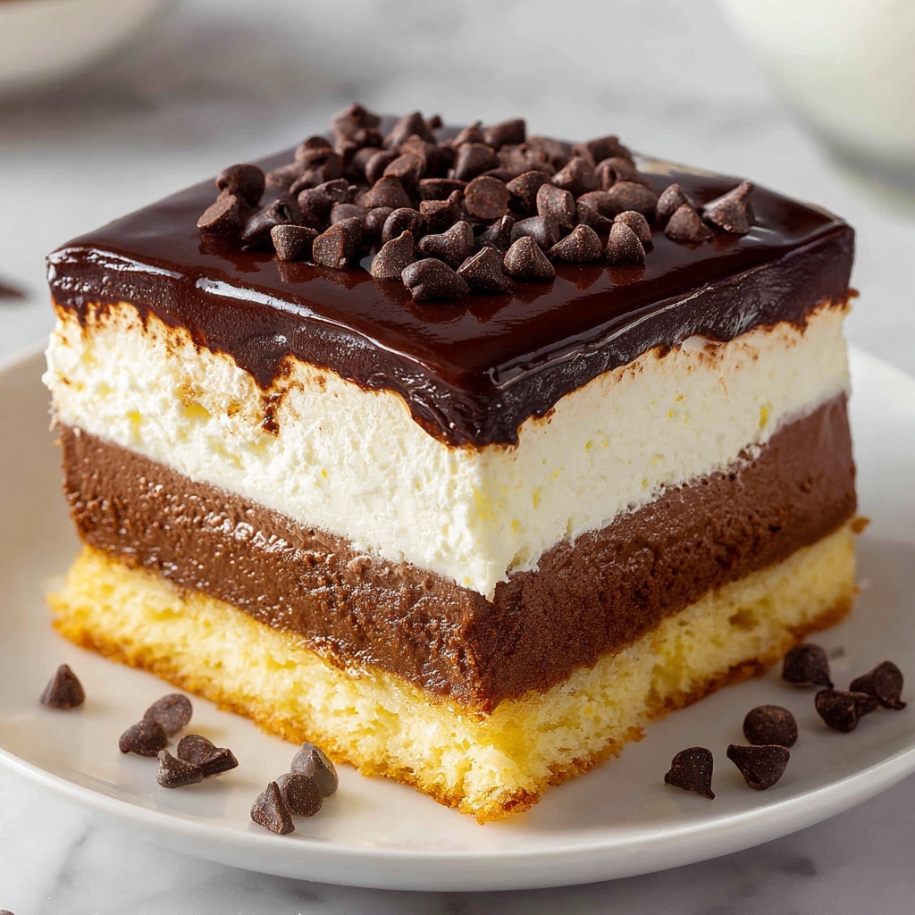 Chocolate Peanut Butter Lasagna Recipe - Recipe Image