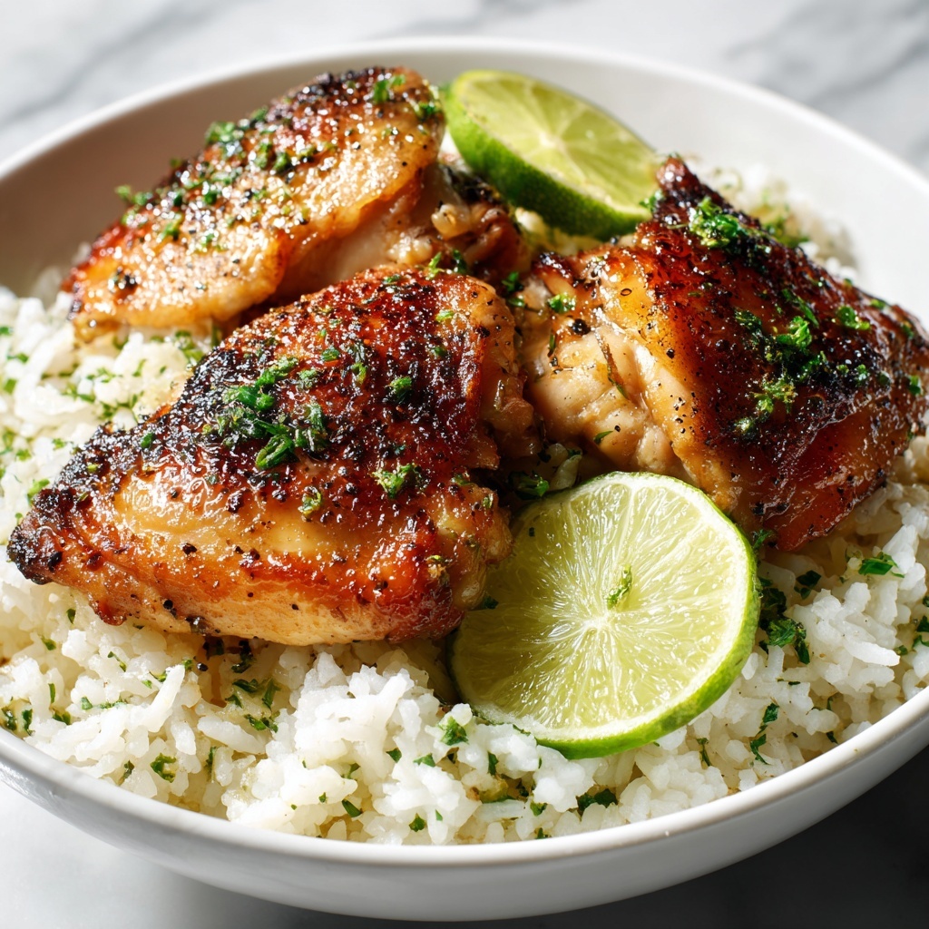 Coconut Lime Chicken and Rice Recipe - Recipe Image