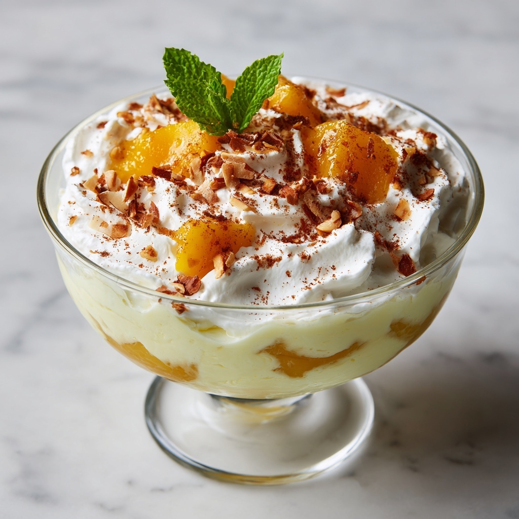 Mango Cheesecake Trifle Recipe - Recipe Image
