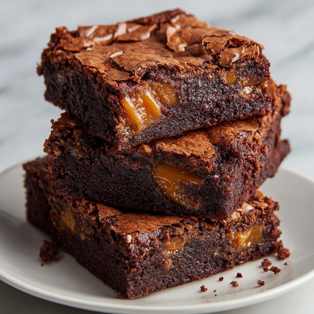 Peanut Butter Stuffed Brownies Recipe - Recipe Image