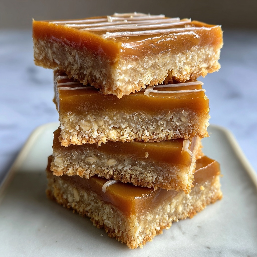 Peanut Butter Oatmeal Bars Recipe - Recipe Image
