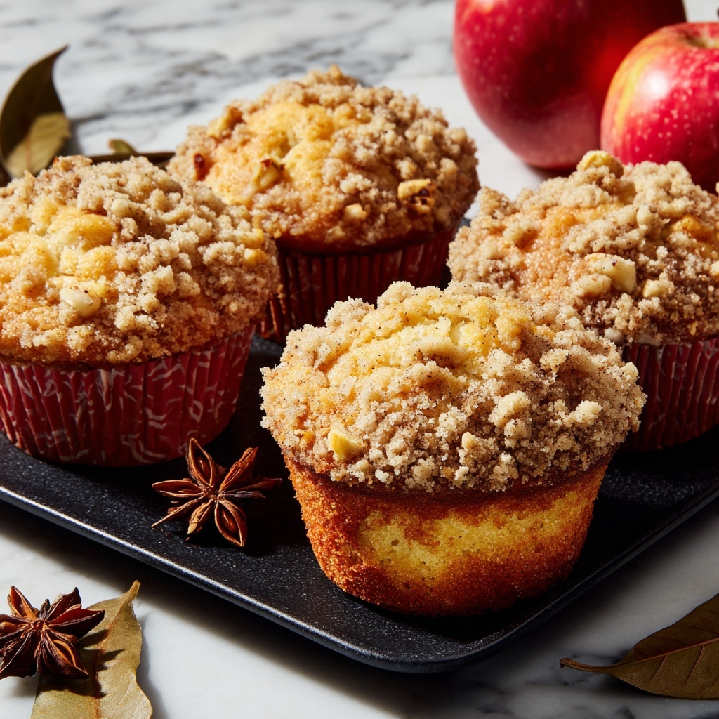 Apple Pumpkin Streusel Muffins Recipe - Recipe Image