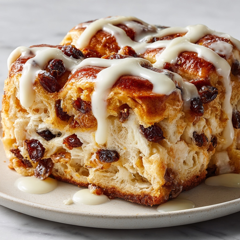 No-Bake Hot Cross Bun Slice Recipe - Recipe Image