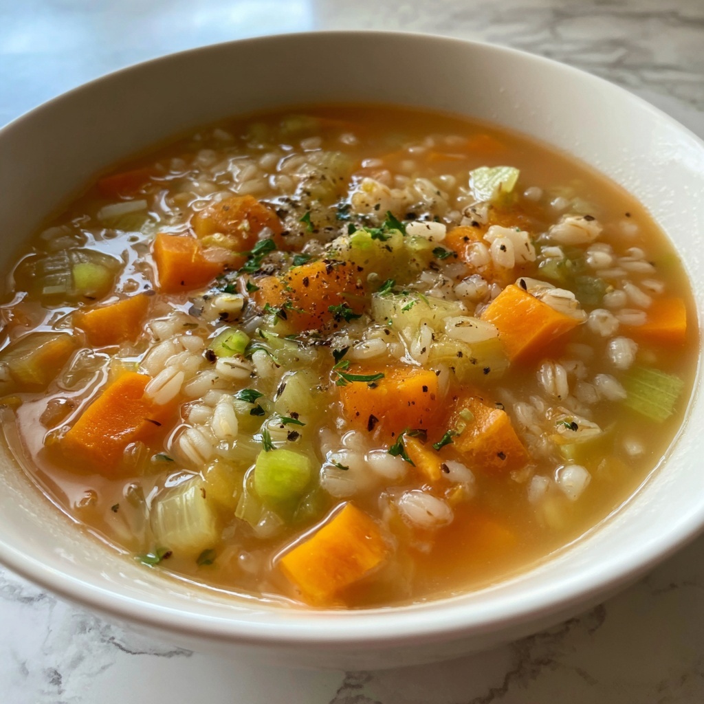 Vegetable Barley Soup Recipe - Recipe Image
