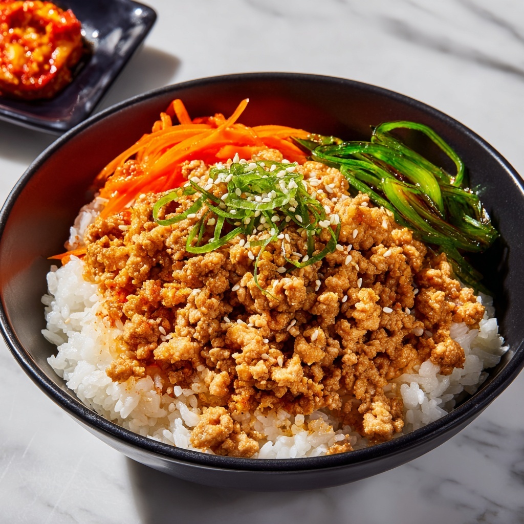 Korean Ground Beef Bowl Recipe - Recipe Image