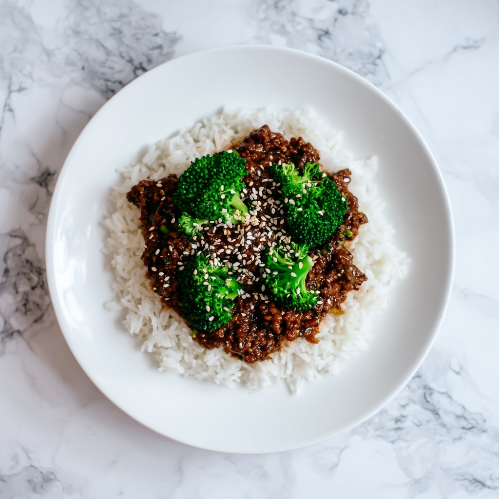 Honey Garlic Ground Beef and Broccoli Stir-Fry Recipe - Recipe Image