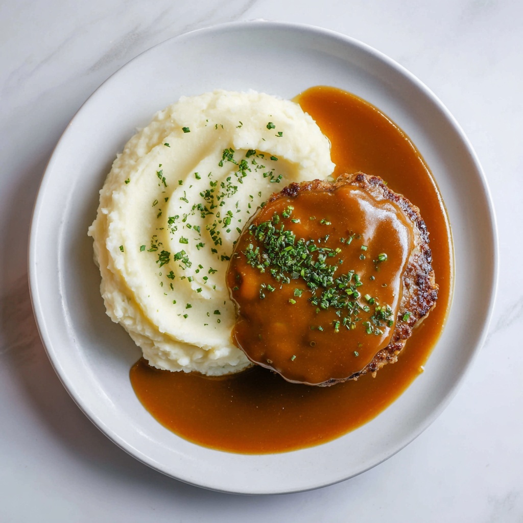 Easy Salisbury Steak Recipe - Recipe Image