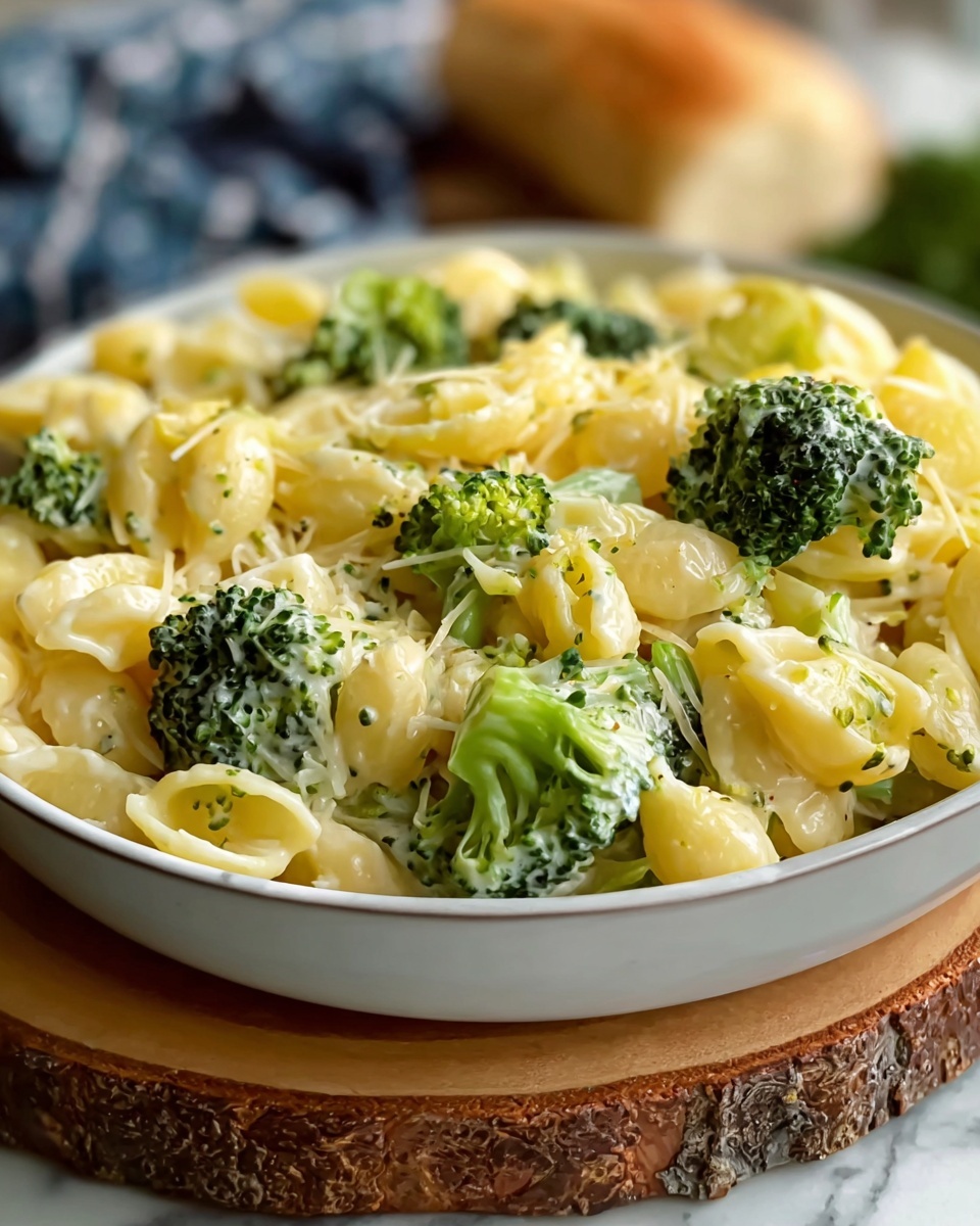 One-Pot Broccoli Cheese Orzo Recipe - Recipe Image