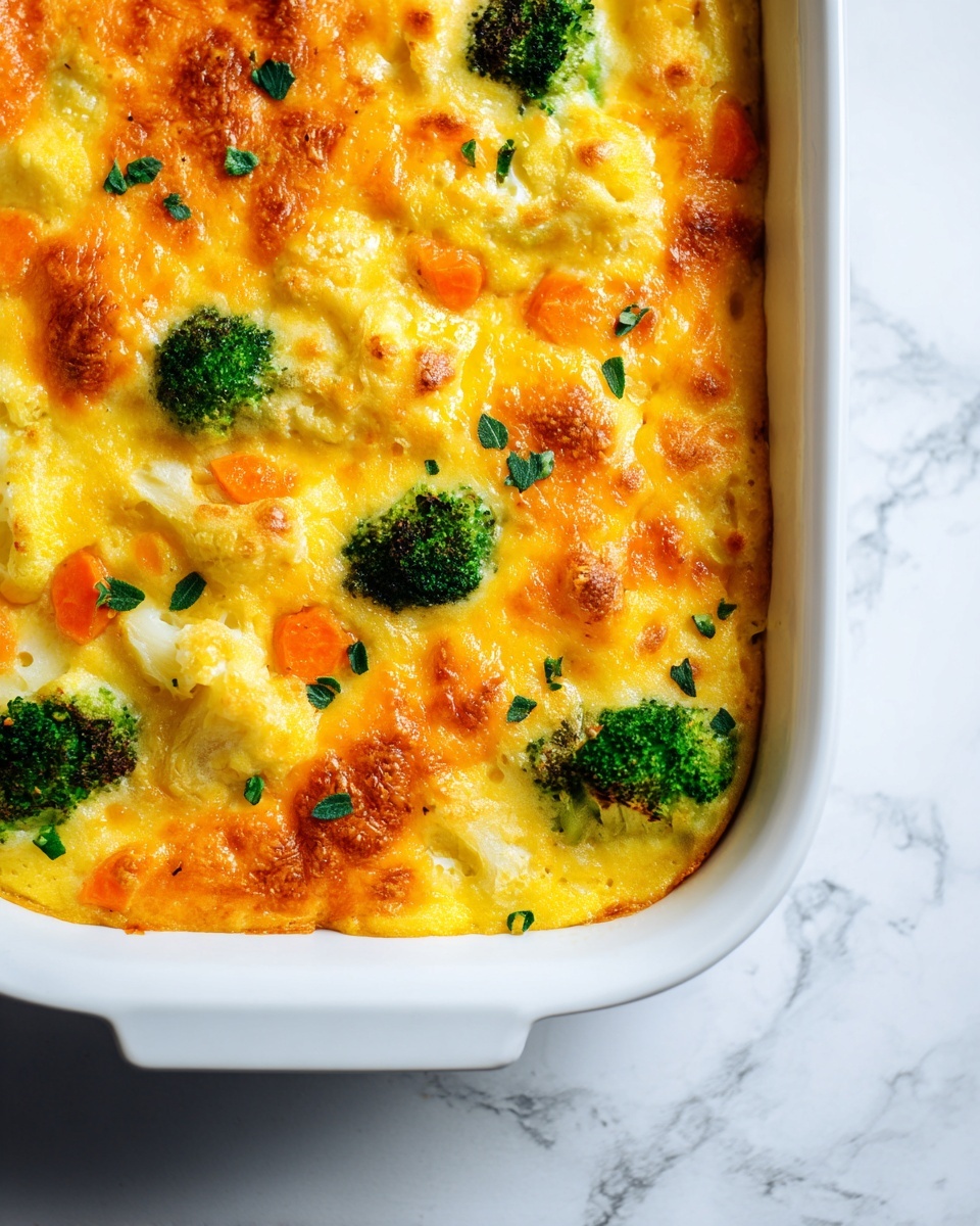 Vegetable Casserole with Cheddar and Thyme Recipe - Recipe Image
