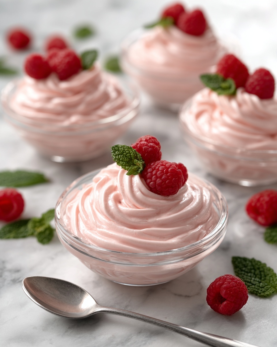 Raspberry Mousse Recipe - Recipe Image