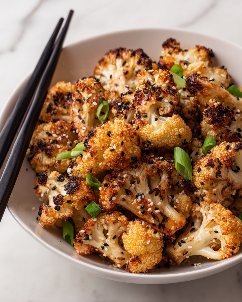 Sweet and Spicy Baked Cauliflower Recipe - Recipe Image
