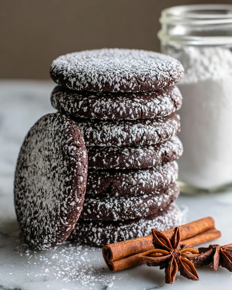 Chocolate-Cinnamon Sugar Cookies Recipe - Recipe Image