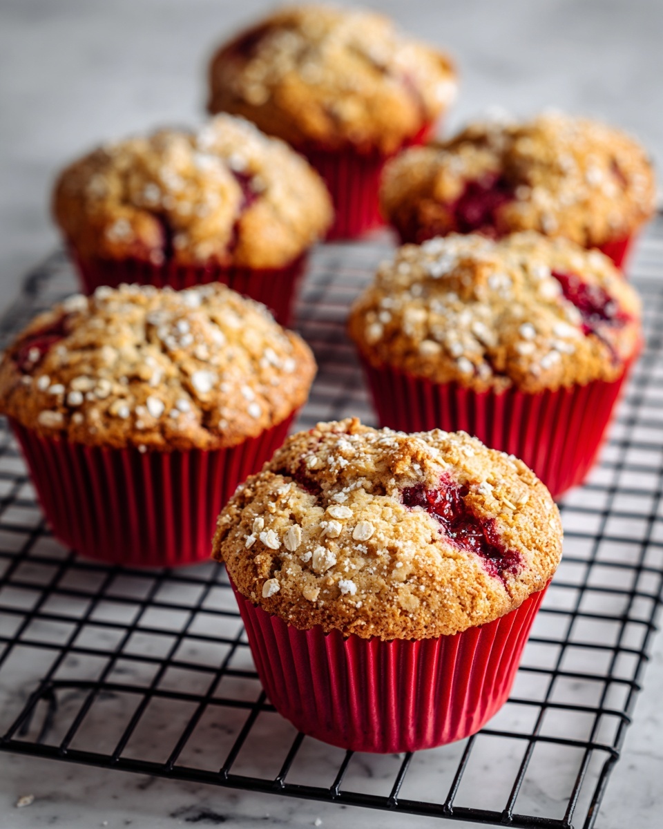 Cranberry Oatmeal Muffins Recipe - Recipe Image