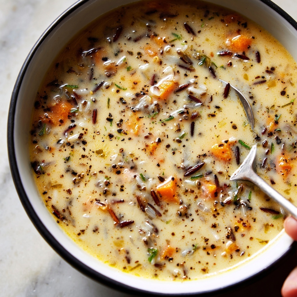 Cozy Autumn Wild Rice Soup Recipe - Recipe Image