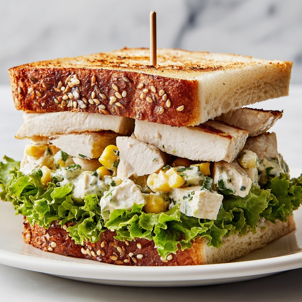 Classic Chicken Salad Sandwiches Recipe - Recipe Image