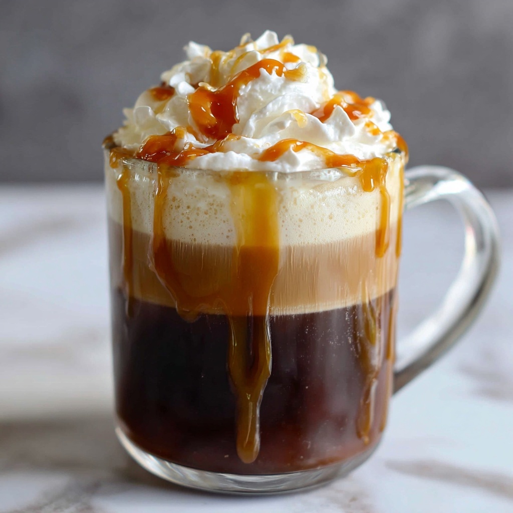 Caramel Hazelnut Iced Coffee Recipe - Recipe Image