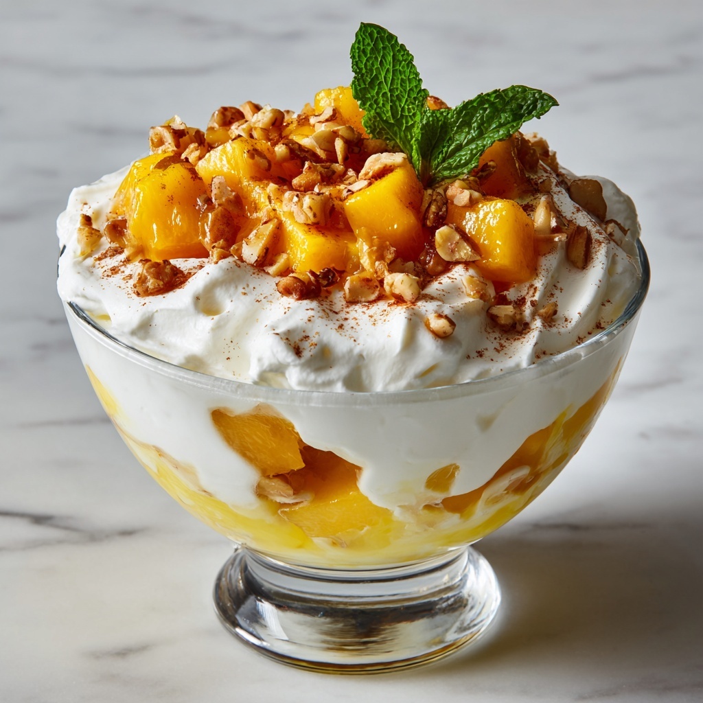 Mango Cheesecake Trifle Recipe - Recipe Image