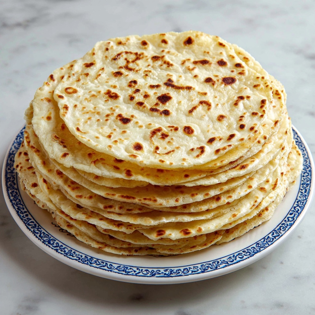 Homemade Flour Tortillas Recipe - Recipe Image