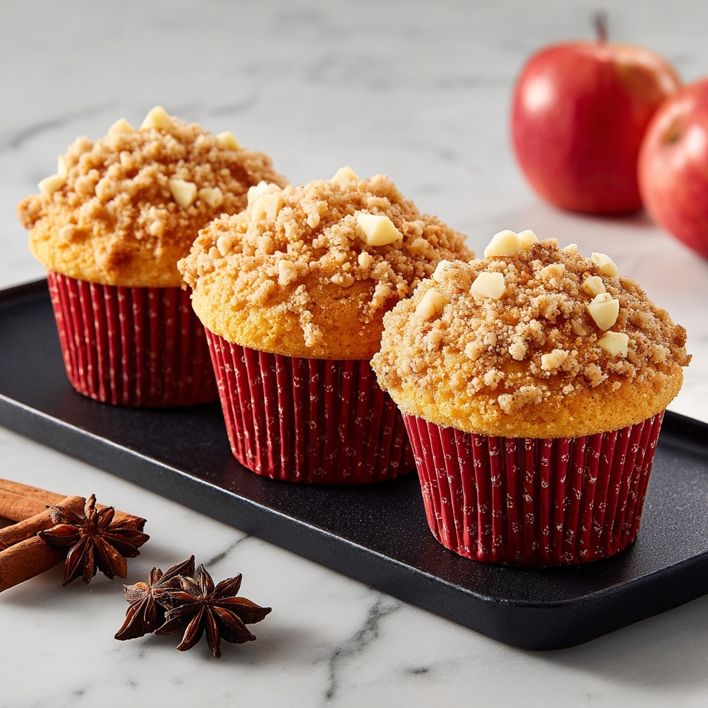 Apple Pumpkin Streusel Muffins Recipe - Recipe Image