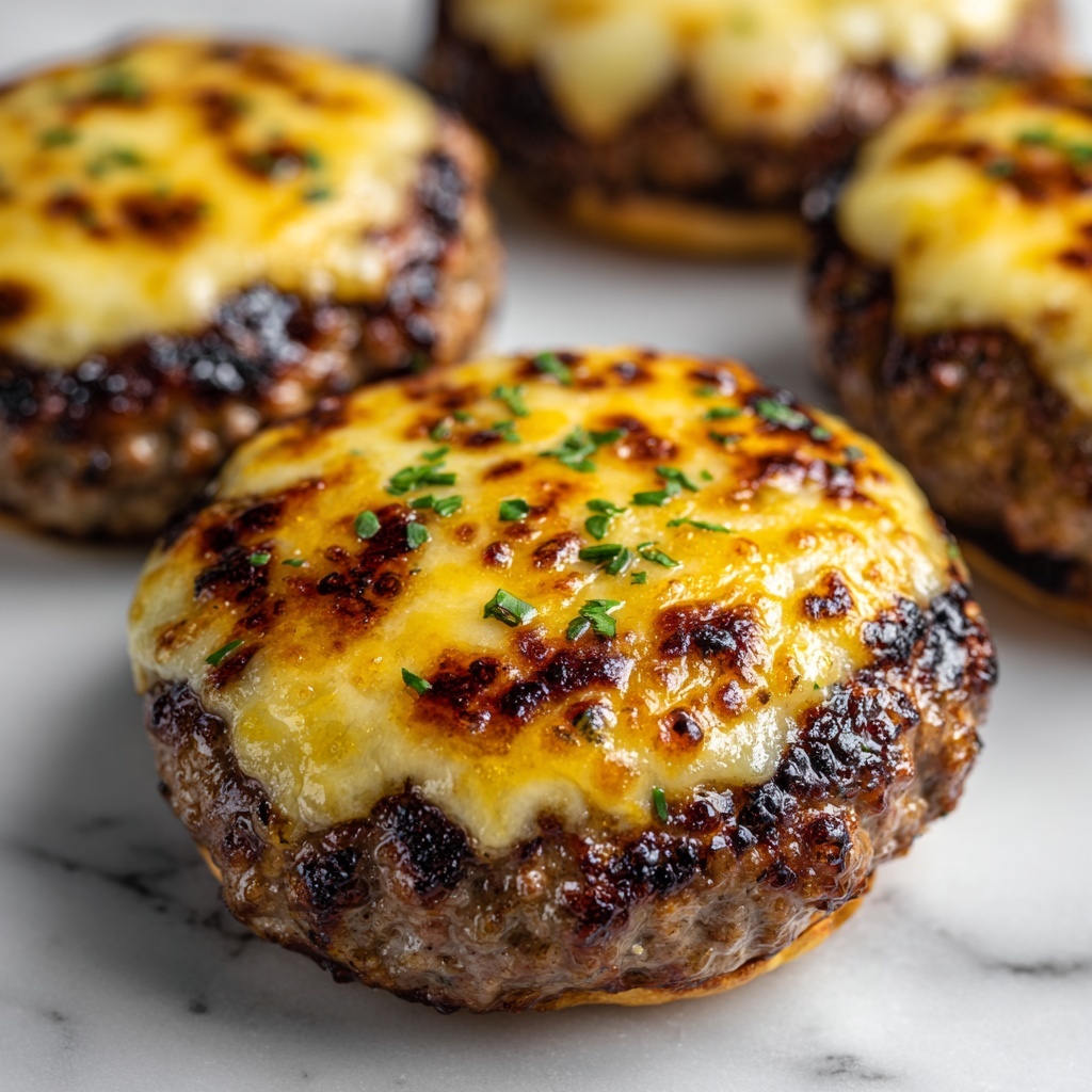 Garlic Parmesan Chicken Meatloaves Recipe - Recipe Image