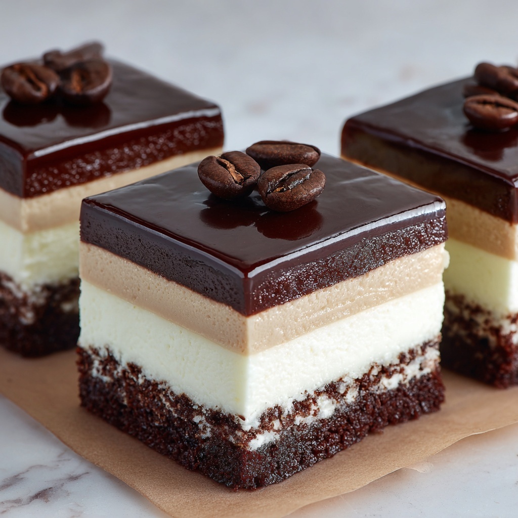 Cappuccino Nanaimo Bars Recipe - Recipe Image