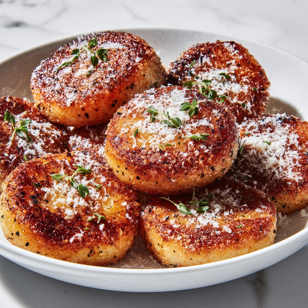 Oven Crispy Parmesan Potatoes Recipe - Recipe Image