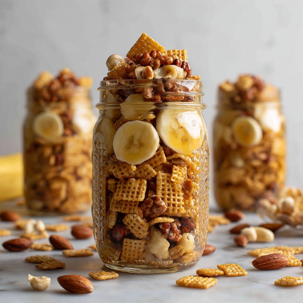 Banana Foster Chex Mix Recipe - Recipe Image