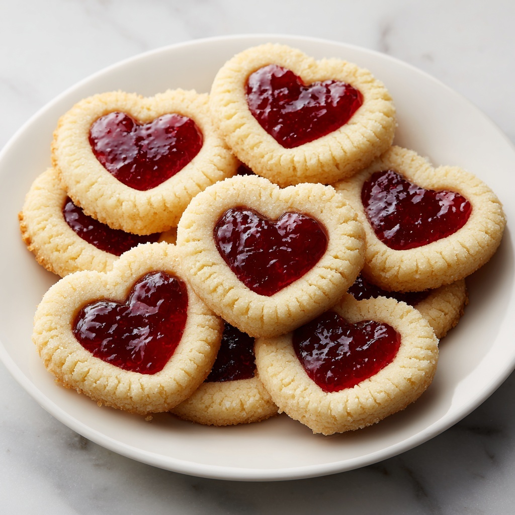 Heart Jam Cookies Recipe - Recipe Image